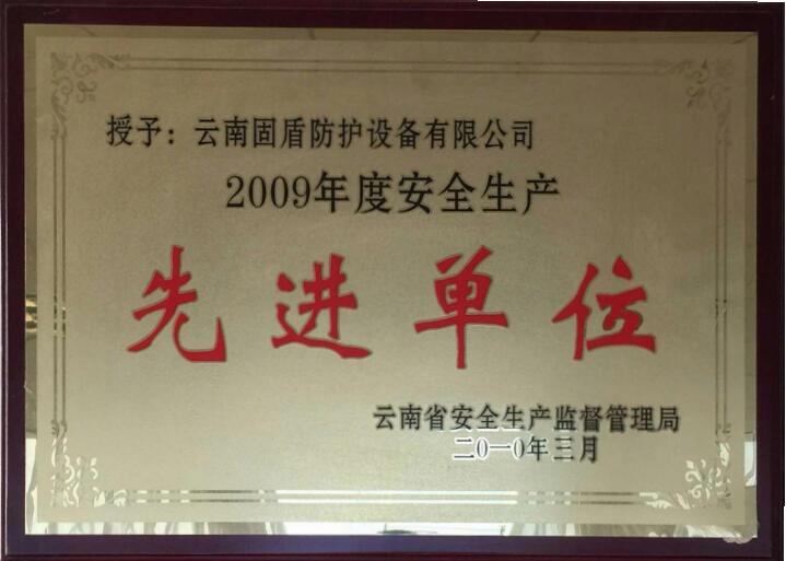 安全生产先进单位